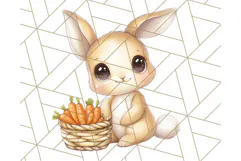 Woodland Nursery Baby Animals And Fantasy Forest PNG Clipart Product Image 5