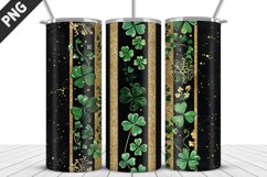 3D St Patrick&#039;s Day Tumbler Wrap| Sublimation Design Product Image 2