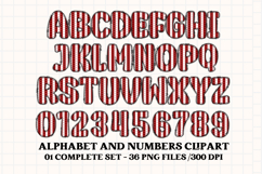4th July Alphabet png clipart, independence letters doodle Product Image 2