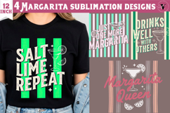 4 Summer Sublimation Clipart | Margarita PNG Product Image 1