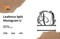 Leafenca Split Monogram Product Image 1