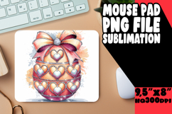 Luminous Mouse Mat Sublimation, Easter Egg Product Image 1