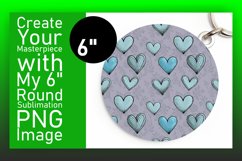Cute Round Design for Car Coasters , Heart Product Image 1