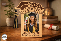 Graduation Photo Frames Bundle | Tassel Holder | Laser Cut Product Image 3