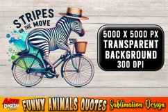 Funny Animals Quotes Sublimation Clipart 3 Product Image 6