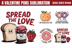 Valentine Puns Sublimation PNG Product Image 2