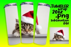 Snowy Kitty Wonderland Tumbler Magic Product Image 1