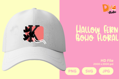 Hallow Fern Boho Floral Monogram Product Image 1