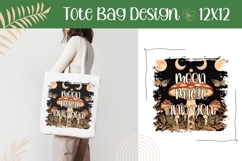 Cartoon Mushrooms PNG, Moon Magic and You PNG, Moon PNG Product Image 1