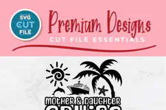 Mother and Daughter Cruise svg - 2026 Mom Cruise vacation Product Image 2