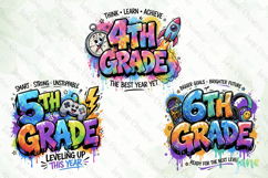 Back To School Graffiti Art Clipart Product Image 1