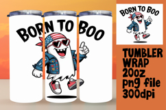 Beautiful 20oz Tumbler Artwork , Funny Ghost Product Image 1
