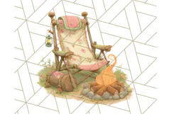 Camping Icons Clipart PNG, Adventure Outdoors Clip Art Product Image 5