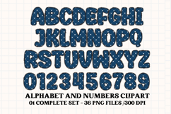 4th July Alphabet png clipart, independence letters doodle Product Image 2