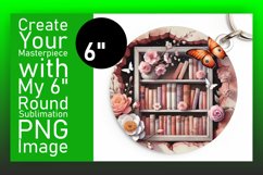 Cute Circle Coaster PNG Artwork , Books Product Image 1