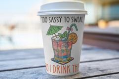 Funny Summer Drinks Png Sublimation Product Image 11