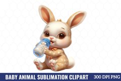 Baby Animal Sublimation Clipart Product Image 1