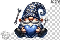 Father&#039;s Day Gnome Sublimation - Clipart PNG Design Product Image 1