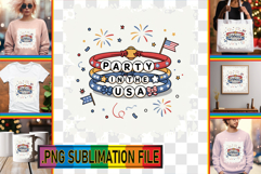Unique TOTE BAG Art PNG, Patriotic Product Image 1