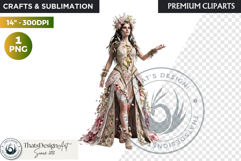 The Vernal Rebirth Dark Fantasy Spring Clipart Product Image 1