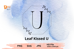 Leaf Kissed Monogram Product Image 1