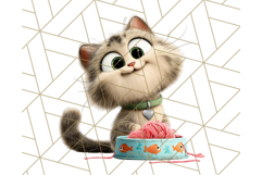 Pet Shop Clipart, Cute Big Eyed Animals, Kawaii Pets PNG Product Image 5