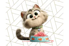 Pet Shop Clipart, Cute Big Eyed Animals, Kawaii Pets PNG Product Image 5