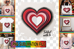 Bright TSHIRT Magic PNG, Heart Quote Product Image 1