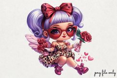 Cupid Anti Valentines Day Clipart PNG Product Image 1