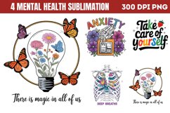 Mental Health Sublimation PNG Product Image 1