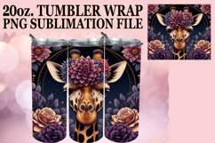 Playful Moments 20oz tumbler wrap, Giraffe Product Image 1