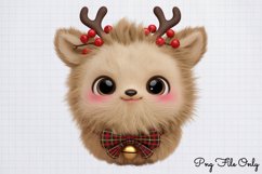 Christmas Teddy Bear Sublimation Clipart PNG Product Image 1