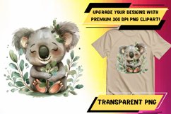 Pastel-perfect Watercolor Animal Sublimation Design Product Image 1