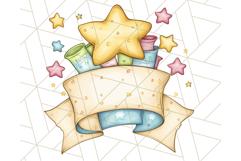 Fairy Tale Unicorn PNG Pastel Magic Clipart, Fantasy Rainbow Product Image 5