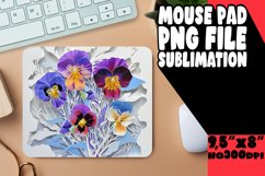 Flower in Hole Design 3D Sublimation for PNG Product Image 1