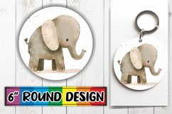 Whimsical Boho Animal Circle Product Image 1
