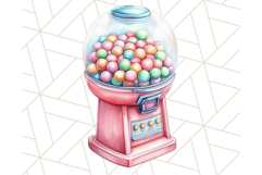 Pastel Sweet Treats Clipart, Ice Cream, Cakes, Donuts Png Product Image 5
