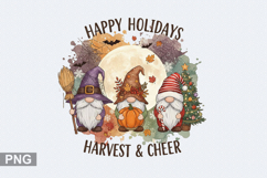 Happy Holidays Sublimation - Christmas PNG Design Product Image 1