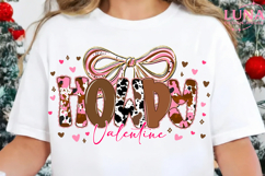 Retro Howdy Valentine Png, Western Valentine Png, Cowboy Png Product Image 2