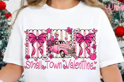 Retro Small Town Valentines Png, Western Valentines Png Product Image 1