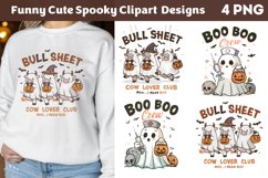 Funny Halloween Cute Spooky, Funny Halloween Sublimation Product Image 1