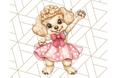 Sock Hop Animal Dance Party PNG Clipart, Cute Retro 1950s Product Image 5