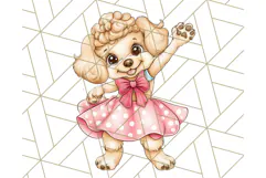 Sock Hop Animal Dance Party PNG Clipart, Cute Retro 1950s Product Image 5