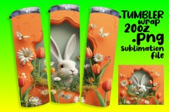 Adorable Animals 3D Tumbler Wrap - Wall Hole Product Image 1