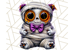 Spooky Cute Monster PNG Clipart, Adorable Halloween Monsters Product Image 5