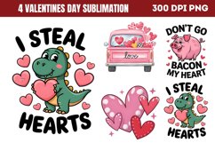 Valentines Day Sublimation PNG Product Image 1
