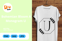 Bohemian Bloom Monogram Product Image 1