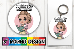 Blissful Keychain Sublimation PNG, Mother&#039;s Day Product Image 1