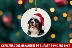 Breeds Of Christmas Dog Ornaments Clipart PNG Product Image 1