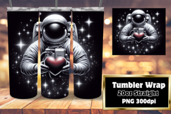 20oz Tumbler Template for Any Occasion , Astronaut Product Image 1